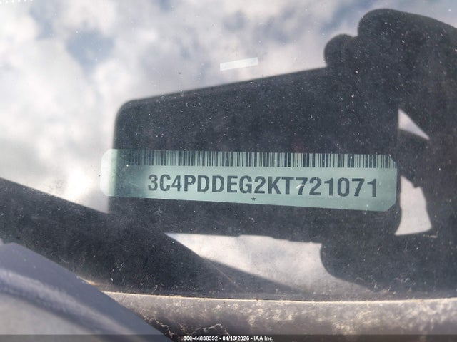 Auction sale of the 2019 Dodge Journey Gt Awd, vin: 3C4PDDEG2KT721071, lot number: 44838392