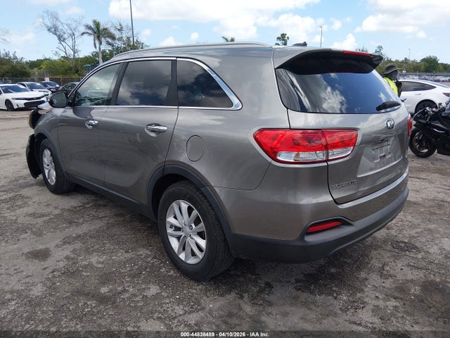 44838489 :رقم المزاد ، 5XYPG4A34GG146741 vin ، 2016 Kia Sorento 2.4l Lx مزاد بيع