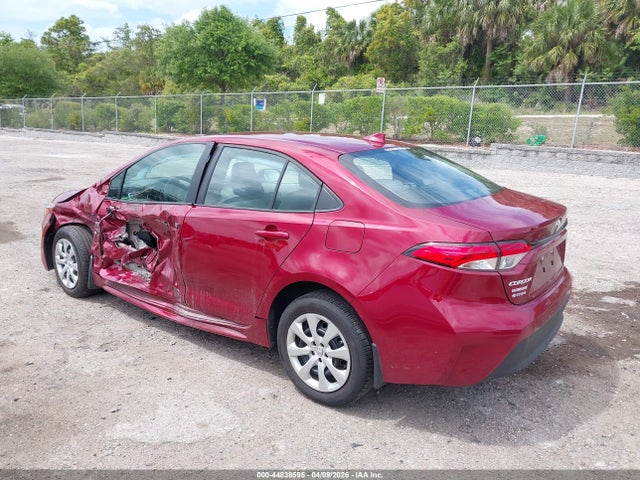 44838595 :رقم المزاد ، 5YFB4MDEXSP344423 vin ، 2025 Toyota Corolla Le مزاد بيع