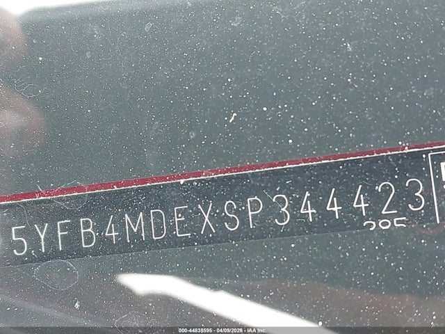 44838595 :رقم المزاد ، 5YFB4MDEXSP344423 vin ، 2025 Toyota Corolla Le مزاد بيع