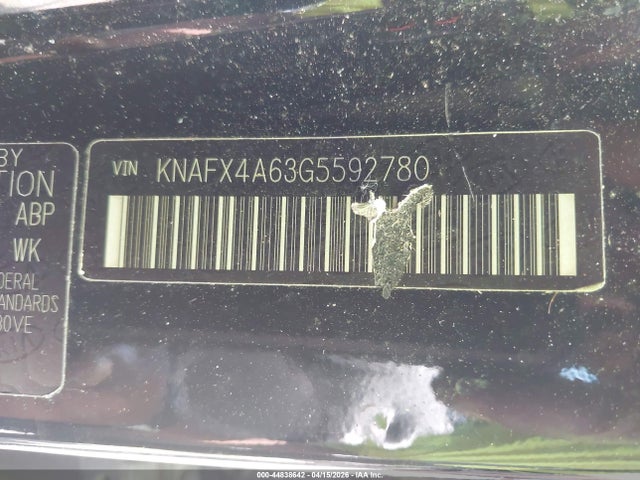 Aukcja sprzedaży 2016 Kia Forte Lx, vin: KNAFX4A63G5592780, numer aukcji: 44838642