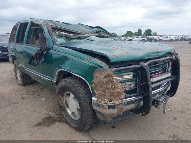 1999 Gmc Yukon Slt Cmi მანქანა იყიდება აუქციონზე, vin: 1GKEK13R5XJ748798, აუქციონის ნომერი: 44838755