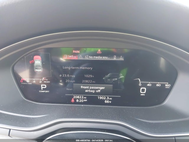 2023 Audi A4 Premium Plus 45 Tfsi S Line Quattro S Tronic მანქანა იყიდება აუქციონზე, vin: WAUEAAF49PA027492, აუქციონის ნომერი: 44838764