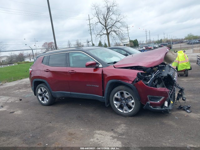 Aukcja sprzedaży 2021 Jeep Compass Limited 4x4, vin: 3C4NJDCB0MT549911, numer aukcji: 44838821