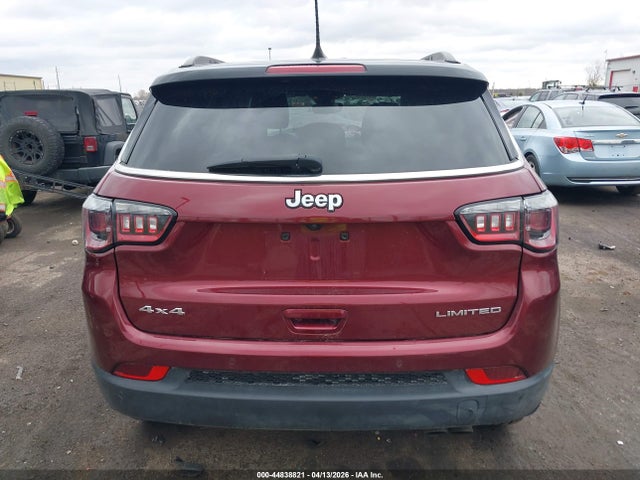 Aukcja sprzedaży 2021 Jeep Compass Limited 4x4, vin: 3C4NJDCB0MT549911, numer aukcji: 44838821