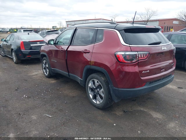 Aukcja sprzedaży 2021 Jeep Compass Limited 4x4, vin: 3C4NJDCB0MT549911, numer aukcji: 44838821