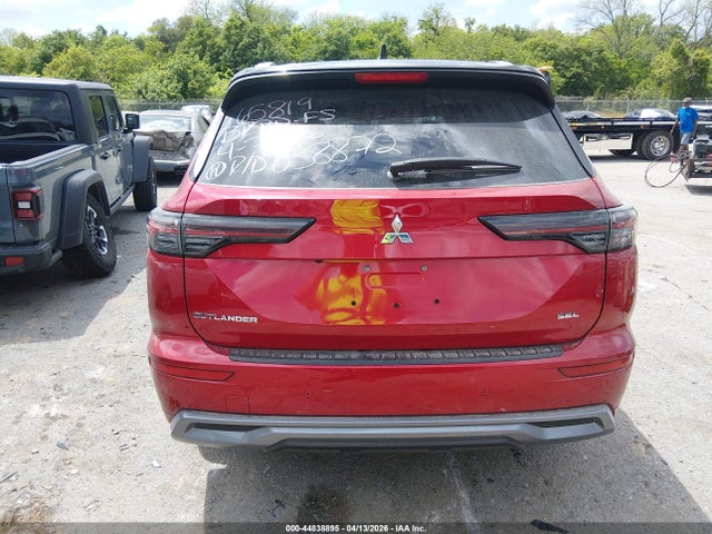 44838895 :رقم المزاد ، JA4J3WA89SZ038872 vin ، 2025 Mitsubishi Outlander Sel 2.5 2wd مزاد بيع