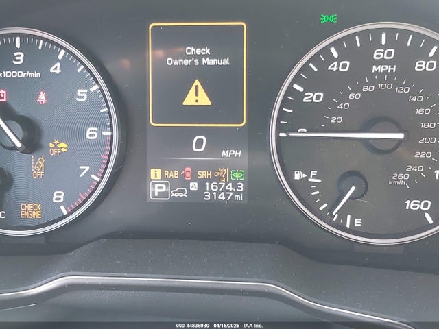 44838980 :رقم المزاد ، 4S4BTGPDXS3243734 vin ، 2025 Subaru Outback Touring Xt مزاد بيع