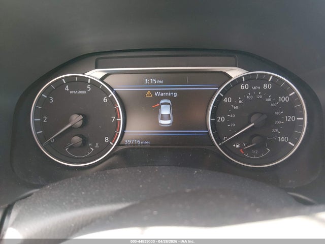 2022 Nissan Altima Sv Fwd მანქანა იყიდება აუქციონზე, vin: 1N4BL4DV4NN374494, აუქციონის ნომერი: 44839000