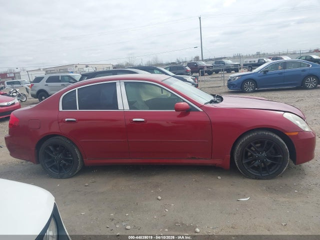 2006 Infiniti G35x მანქანა იყიდება აუქციონზე, vin: JNKCV51F86M611988, აუქციონის ნომერი: 44839019