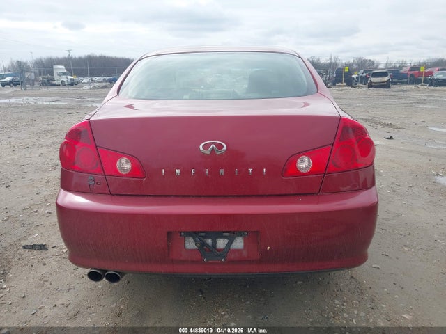 2006 Infiniti G35x მანქანა იყიდება აუქციონზე, vin: JNKCV51F86M611988, აუქციონის ნომერი: 44839019
