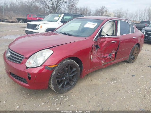 2006 Infiniti G35x მანქანა იყიდება აუქციონზე, vin: JNKCV51F86M611988, აუქციონის ნომერი: 44839019