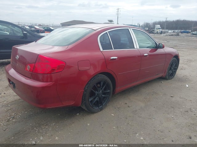 2006 Infiniti G35x მანქანა იყიდება აუქციონზე, vin: JNKCV51F86M611988, აუქციონის ნომერი: 44839019
