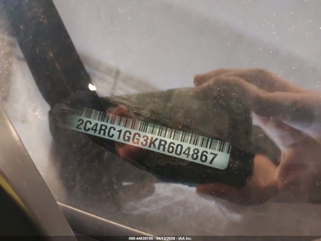 2019 Chrysler Pacifica Limited მანქანა იყიდება აუქციონზე, vin: 2C4RC1GG3KR604867, აუქციონის ნომერი: 44839155