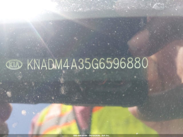 Продаж на аукціоні авто 2016 Kia Rio Lx, vin: KNADM4A35G6596880, номер лоту: 44839164