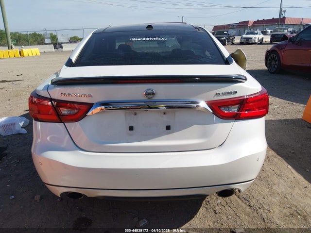 44839172 :رقم المزاد ، 1N4AA6AP2HC363383 vin ، 2017 Nissan Maxima 3.5 Platinum مزاد بيع