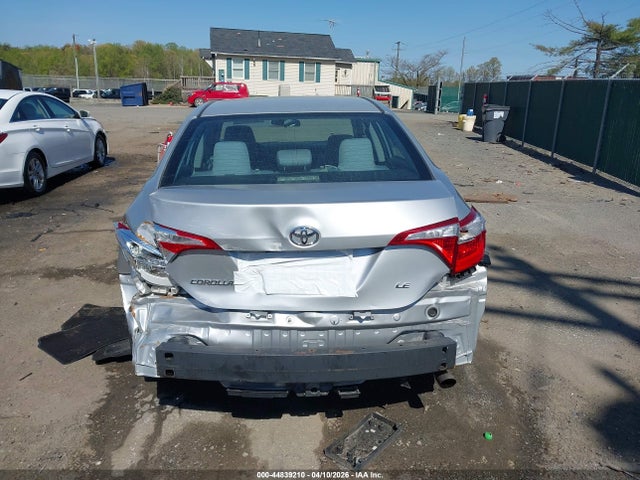 Aukcja sprzedaży 2016 Toyota Corolla Le, vin: 2T1BURHE3GC499796, numer aukcji: 44839210