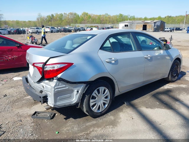 Aukcja sprzedaży 2016 Toyota Corolla Le, vin: 2T1BURHE3GC499796, numer aukcji: 44839210