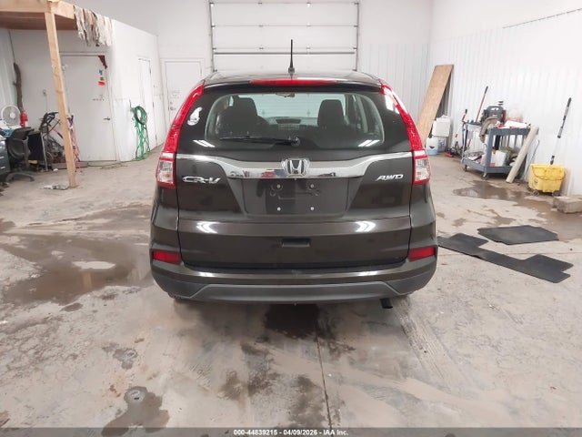 2015 Honda Cr-v Lx მანქანა იყიდება აუქციონზე, vin: 5J6RM4H3XFL006956, აუქციონის ნომერი: 44839215