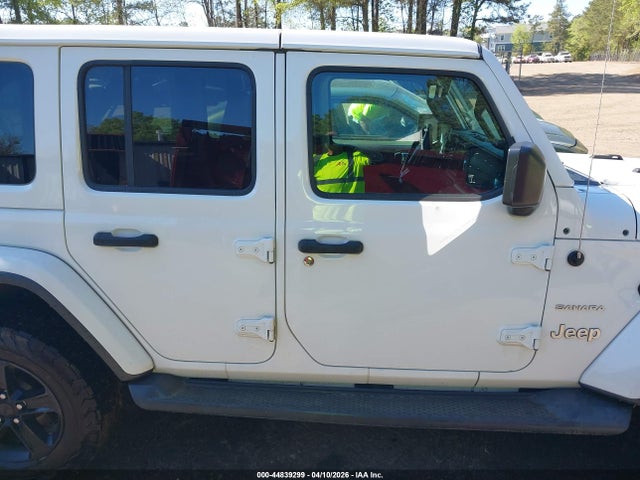 Aukcja sprzedaży 2018 Jeep Wrangler Unlimited Sahara 4x4, vin: 1C4HJXEG0JW297526, numer aukcji: 44839299