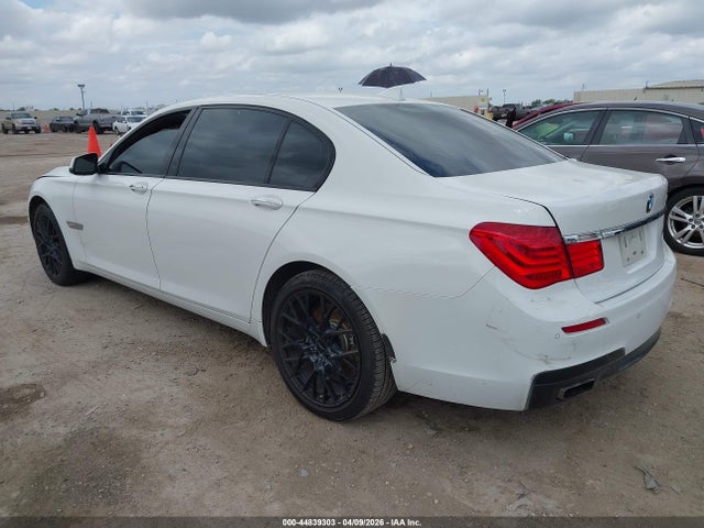 2012 Bmw 750li მანქანა იყიდება აუქციონზე, vin: WBAKB8C56CC964532, აუქციონის ნომერი: 44839303