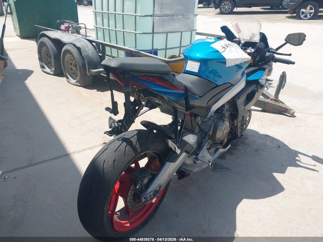 44839378 :رقم المزاد ، ZD4XGUA01TS000862 vin ، 2026 Aprilia Rs 660 مزاد بيع