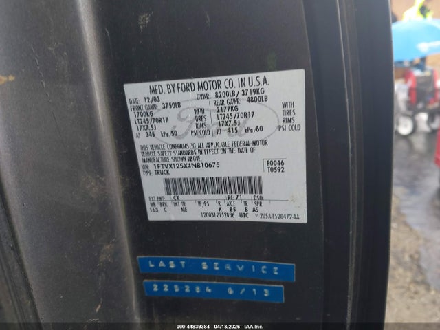 2004 FORD F-150 1FTVX125X4NB10675 Photo 8