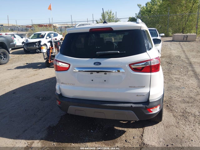Aukcja sprzedaży 2019 Ford Ecosport Titanium, vin: MAJ6S3KL9KC275984, numer aukcji: 44839420