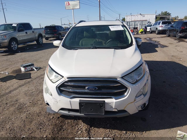 Aukcja sprzedaży 2019 Ford Ecosport Titanium, vin: MAJ6S3KL9KC275984, numer aukcji: 44839420