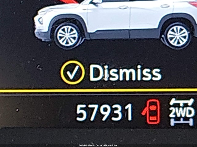 Продаж на аукціоні авто 2021 Chevrolet Trailblazer Awd Rs, vin: KL79MUSL0MB159568, номер лоту: 44839442