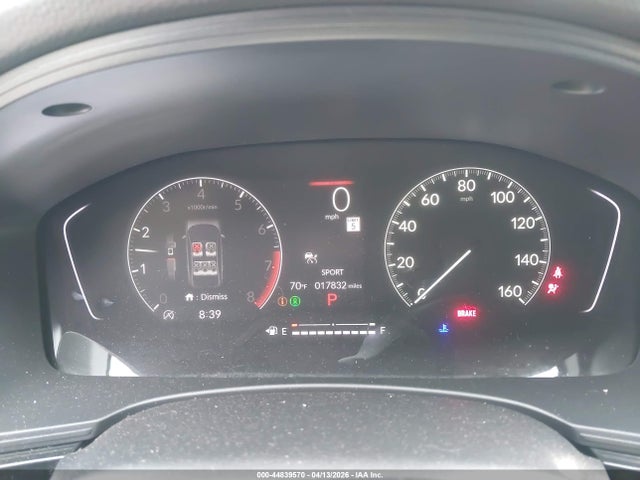 Продажа на аукционе авто 2025 Honda Civic Sport, vin: 2HGFE2F55SH524917, номер лота: 44839570
