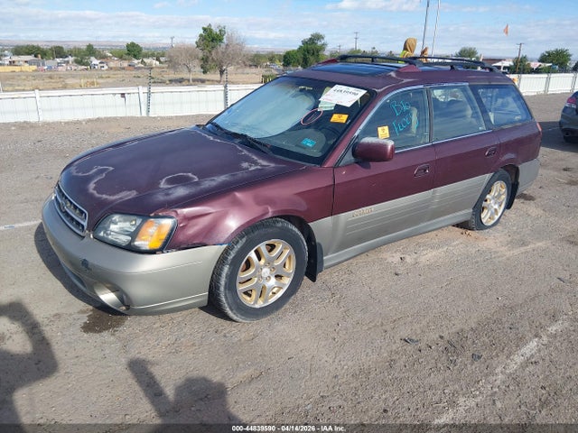 2001 Subaru Outback Limited მანქანა იყიდება აუქციონზე, vin: 4S3BH686717675950, აუქციონის ნომერი: 44839590