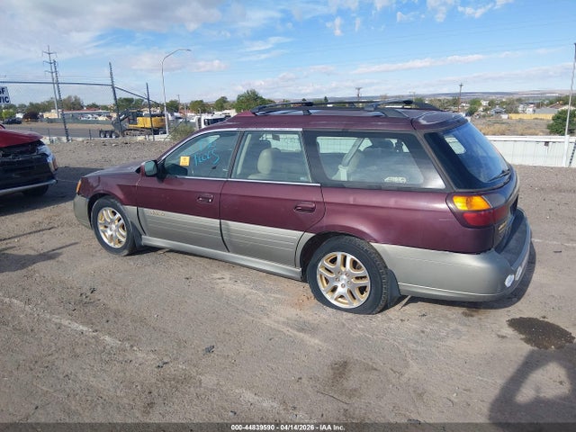 2001 Subaru Outback Limited მანქანა იყიდება აუქციონზე, vin: 4S3BH686717675950, აუქციონის ნომერი: 44839590