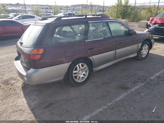 2001 Subaru Outback Limited მანქანა იყიდება აუქციონზე, vin: 4S3BH686717675950, აუქციონის ნომერი: 44839590