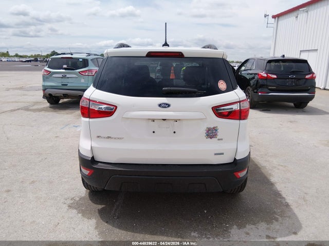 Продажа на аукционе авто 2018 Ford Ecosport Se, vin: MAJ3P1TE6JC210422, номер лота: 44839622