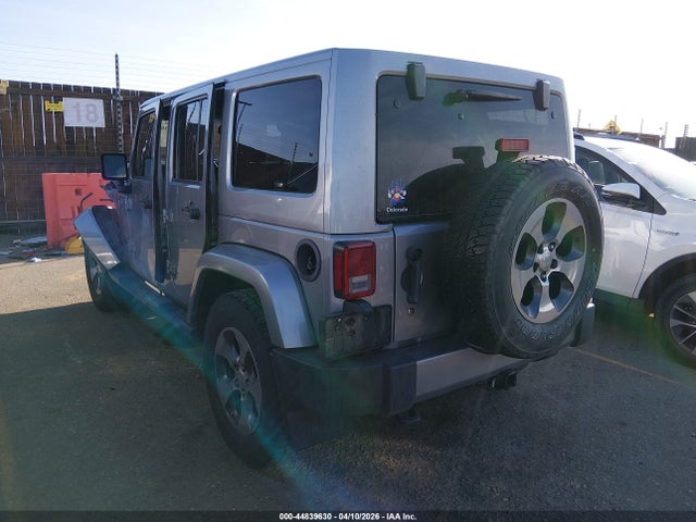 Продажа на аукционе авто 2016 Jeep Wrangler Unlimited Sahara, vin: 1C4BJWEG8GL129157, номер лота: 44839630