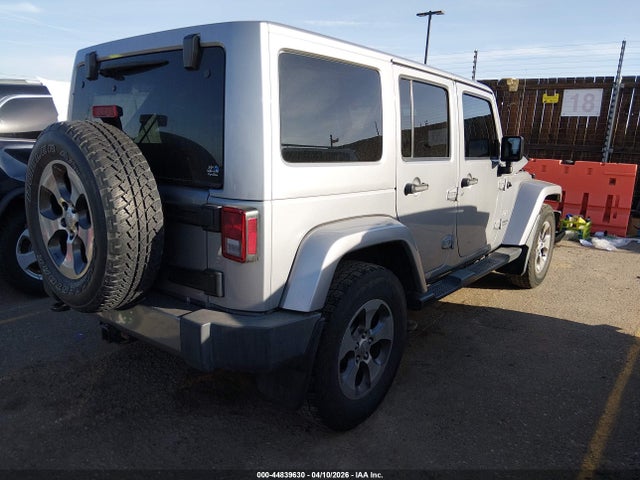 Продажа на аукционе авто 2016 Jeep Wrangler Unlimited Sahara, vin: 1C4BJWEG8GL129157, номер лота: 44839630