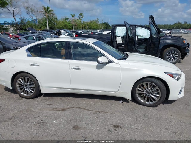 44839641 :رقم المزاد ، JN1EV7BP4RM600345 vin ، 2024 Infiniti Q50 Luxe مزاد بيع