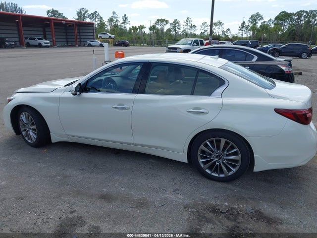 44839641 :رقم المزاد ، JN1EV7BP4RM600345 vin ، 2024 Infiniti Q50 Luxe مزاد بيع