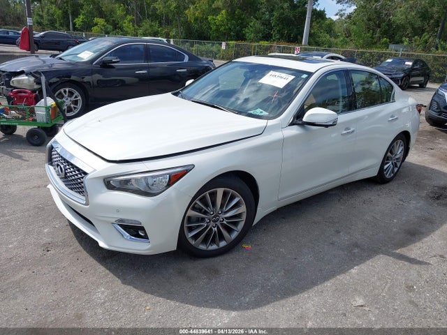 44839641 :رقم المزاد ، JN1EV7BP4RM600345 vin ، 2024 Infiniti Q50 Luxe مزاد بيع