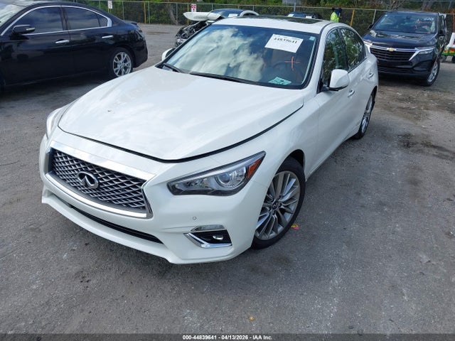 44839641 :رقم المزاد ، JN1EV7BP4RM600345 vin ، 2024 Infiniti Q50 Luxe مزاد بيع