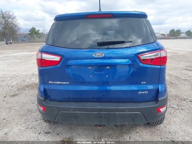 Aukcja sprzedaży 2018 Ford Ecosport Se, vin: MAJ6P1UL0JC233303, numer aukcji: 44839660
