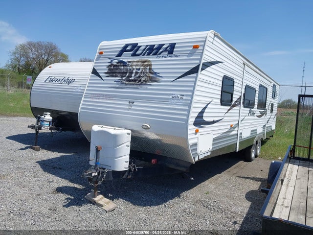 2011 Forest River Puma მანქანა იყიდება აუქციონზე, vin: 4X4TPUF24BP031989, აუქციონის ნომერი: 44839700