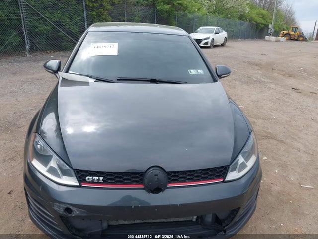 44839712 :رقم المزاد ، 3VW5T7AU1GM003193 vin ، 2016 Volkswagen Golf Gti S 4-door مزاد بيع
