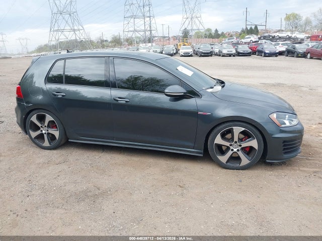 44839712 :رقم المزاد ، 3VW5T7AU1GM003193 vin ، 2016 Volkswagen Golf Gti S 4-door مزاد بيع