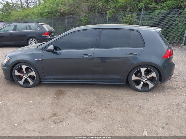 44839712 :رقم المزاد ، 3VW5T7AU1GM003193 vin ، 2016 Volkswagen Golf Gti S 4-door مزاد بيع