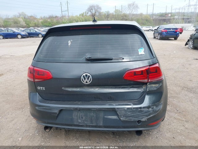 44839712 :رقم المزاد ، 3VW5T7AU1GM003193 vin ، 2016 Volkswagen Golf Gti S 4-door مزاد بيع