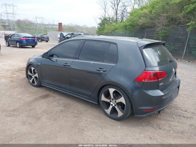 44839712 :رقم المزاد ، 3VW5T7AU1GM003193 vin ، 2016 Volkswagen Golf Gti S 4-door مزاد بيع