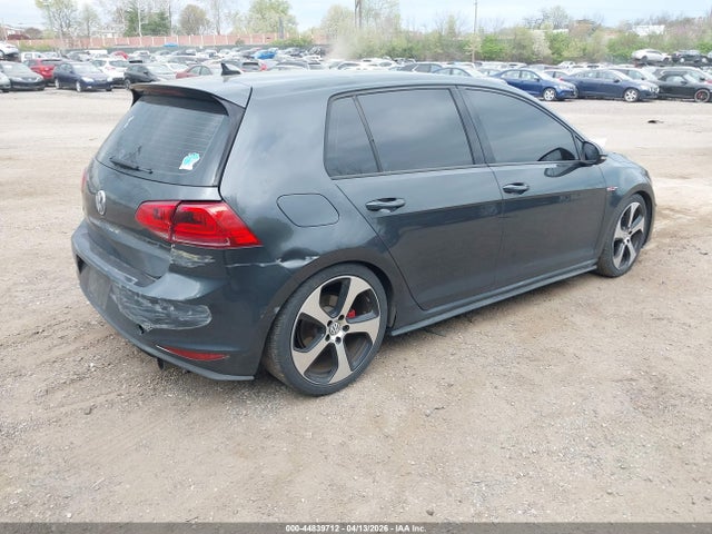 44839712 :رقم المزاد ، 3VW5T7AU1GM003193 vin ، 2016 Volkswagen Golf Gti S 4-door مزاد بيع