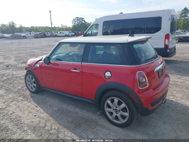 Продаж на аукціоні авто 2008 Mini Cooper S, vin: WMWMF73558TV34165, номер лоту: 44839716